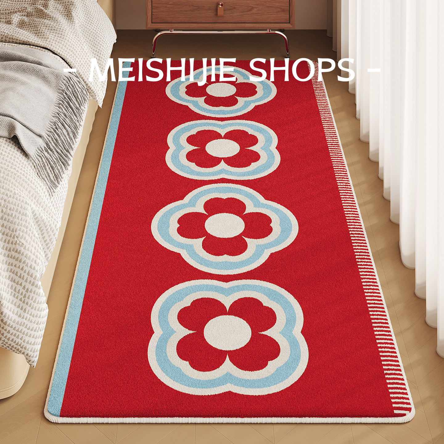 床边地毯高级感2026新款客厅茶几毯卧室地垫家用免洗隔音飘窗地垫,居家布艺,地毯,淘宝优惠券,粉丝福利购,淘宝优惠卷