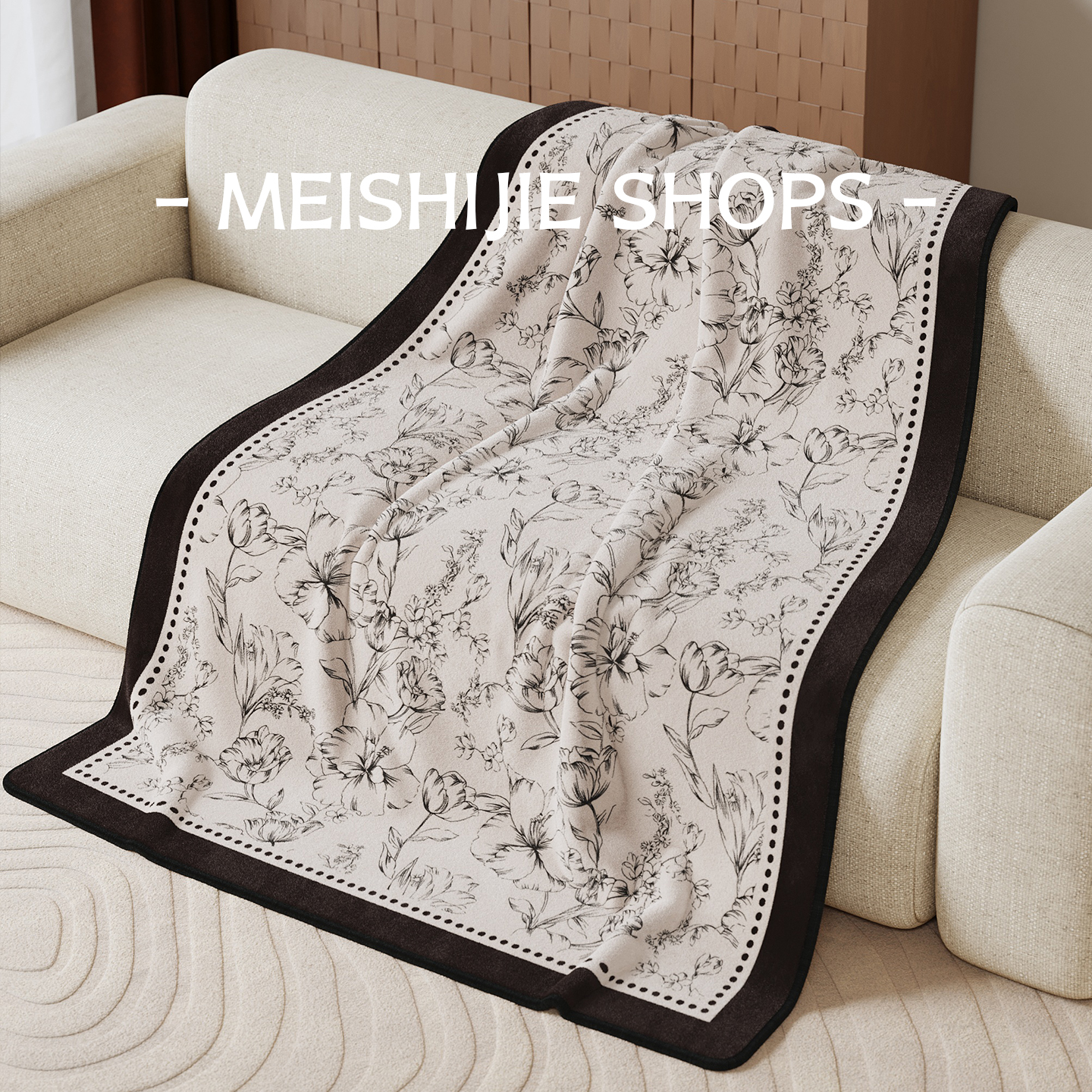 毛绒盖毯工位午休披肩宿舍盖毯