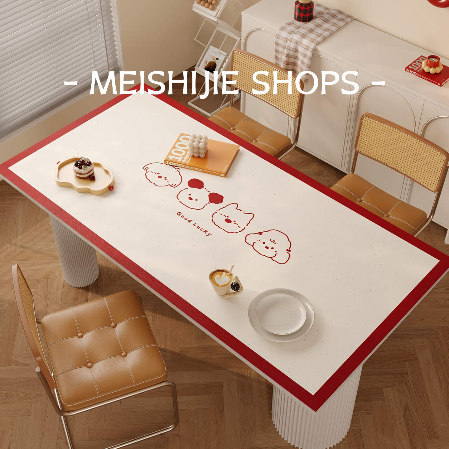 餐桌垫防油防水防烫桌布隔热垫子