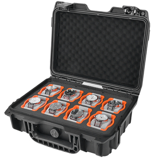 全新工艺精致手表盒多规格大容量手表拉杆旅行收纳箱可登机手表箱