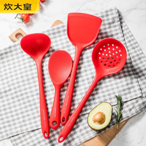 炊大皇饭勺专用耐高温硅胶锅铲