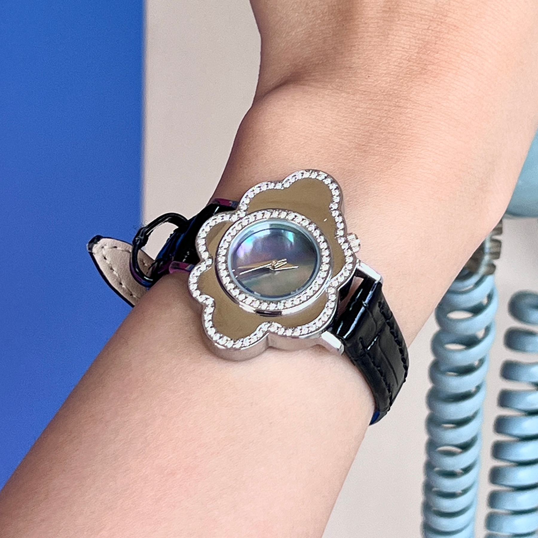 好运桃花云朵轻奢女手表礼物