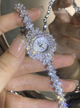 haida精致满天星链条女手表