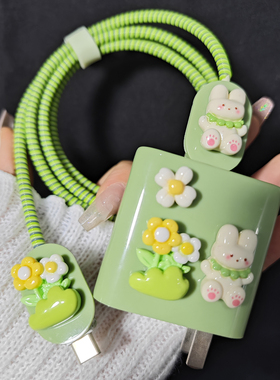 适用红米turbo3/note13pro k60小米14/13数据线保护套67W充电器壳