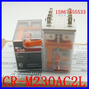 。ABB中间继电器CR-M230AC2L M24DC2L 小型继电器 原装波兰进