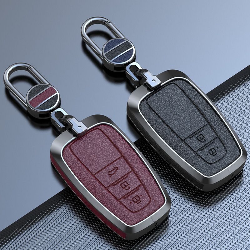 合金真皮丰田高档防摔汽车钥匙套