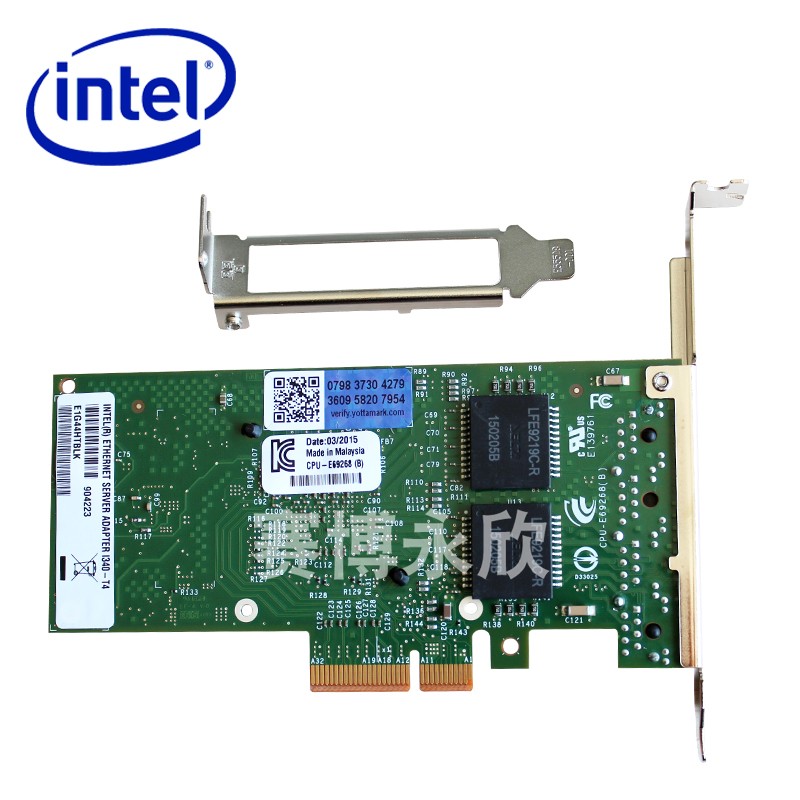 Original intel Intel Four electric Gigabit NIC I340T4 E1G44HT intel82580EBin the Network equipment/Network-related , NIC  category - from Buy2taobao.com to provide professional Taobao agent buy service