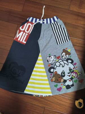 140码拼布grand ground潮牌贵牌长裙中古纯棉夏季可成人偏大包邮