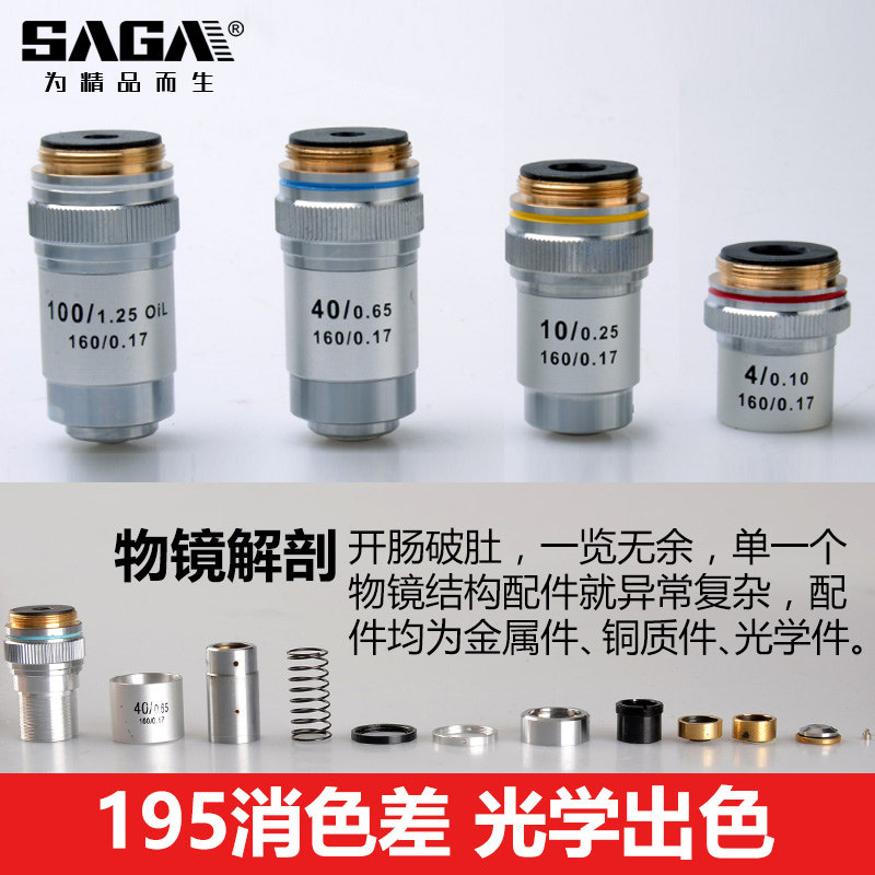 SAGA 전문 고출력 생물학 현미경 의료 과학 연구 특수 전자 접안 렌즈 삼안 광학 1600 배