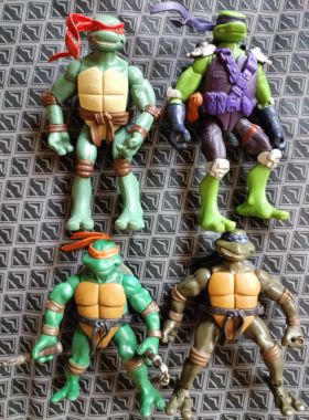 Playmates彩星2022老版限定忍者神龟关节超可动手办人偶收藏摆件