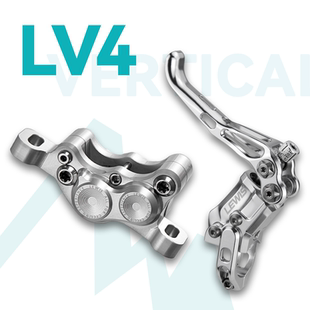 lewis 新款2025立缸四活塞刹车LV4 泵道 街攀 enduro cnc油压碟刹