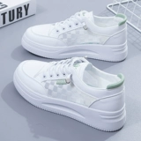 Белая обувь, спортивная обувь, универсальная летняя световая панель, кроссовки, тонкие сетчатые кеды, коллекция 2022