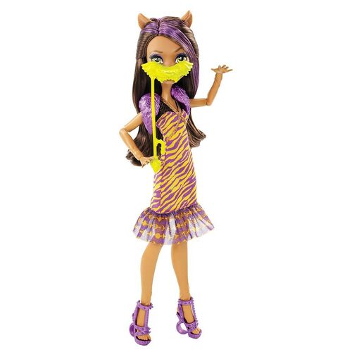绝版精灵高中怪物高中Monster High Clawdeen wolf 化妆舞会面具