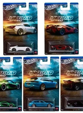 Hot wheels风火轮银标混跑动力兰博基尼迈凯轮车模型GDG44-P