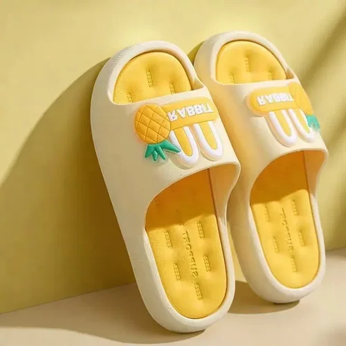 拖鞋女款学生防滑不臭静音软底夏季居家家用厚底踩屎感女一字拖鞋