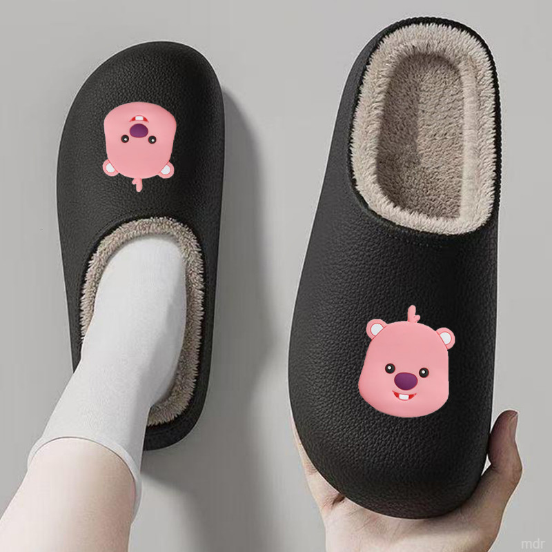 厚底包头棉拖鞋女冬季居家外穿情侣加厚防滑新款百搭保暖棉拖男