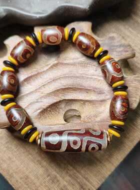 风化三眼原石天然玛瑙