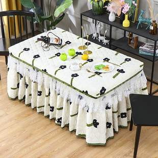 长方形茶几电炉罩烤火罩烤火桌子罩套火炉桌罩家用冬季炉火罩新款