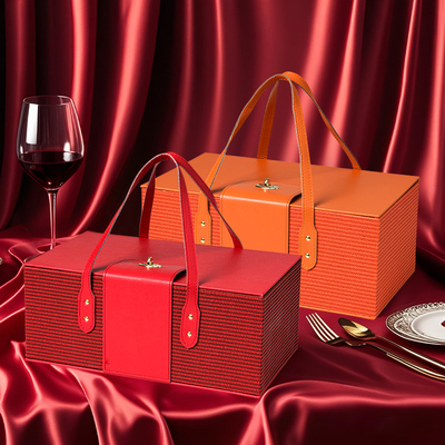 红酒包装礼盒伴手礼双支