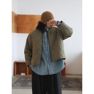 NOEARS内胆棉服无领外套