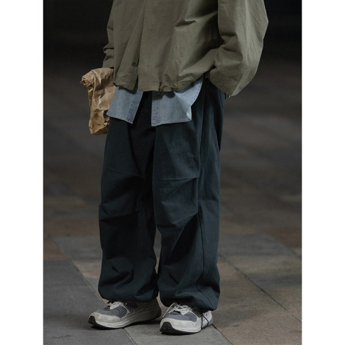 noearscleanfit打褶伐木裤