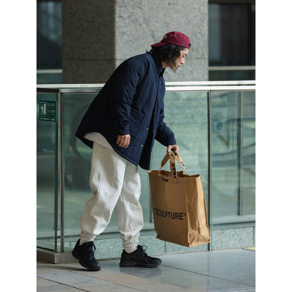 防水薄棉衣秋冬两面穿