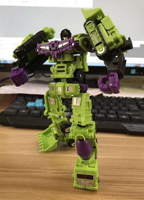 威将粤星变形玩具大力神小力神