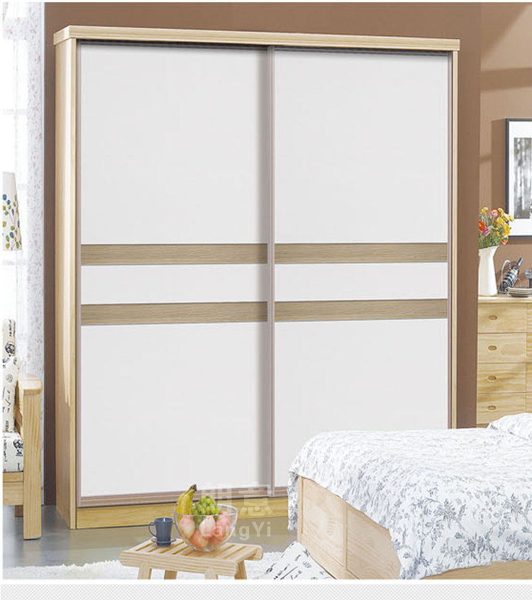 定制家具推拉门移门衣柜收纳衣柜环保生态板衣柜大衣柜 北欧设计