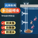 鱼缸喂食器亚克力管小型鱼虾投食器喂食圈水晶虾喂食盆吸盘红虫
