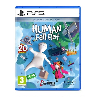 PS5游戏 人类一败涂地 跌落梦境 Human Fall Flat 中文英文可双人