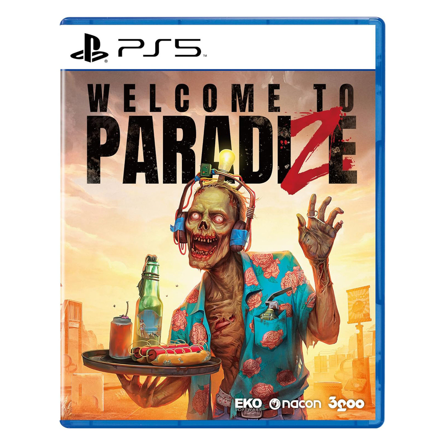 PS5游戏 欢迎来到帕拉迪泽 丧尸 僵尸乐园 中文 可双人 光碟光盘