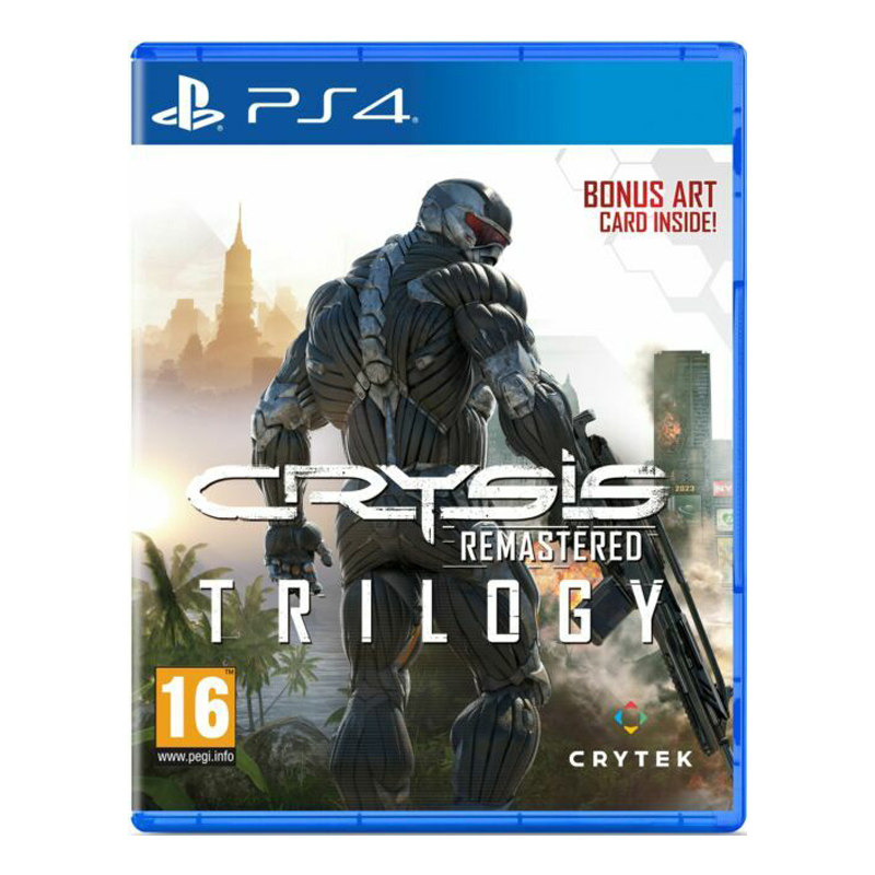 现货PS4游戏 孤岛危机 1 2 3合集 重制版三部曲 中文光碟 兼容PS5