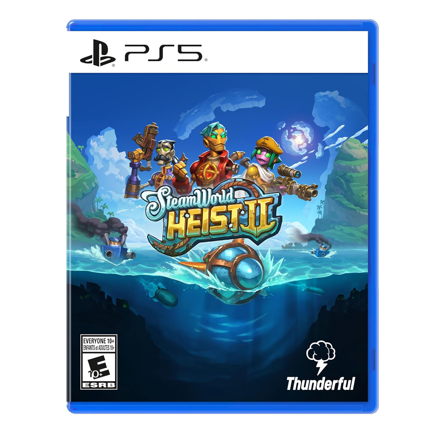 全新现货PS5游戏 蒸汽世界 劫掠2 中文 Heist 2 策略类 光盘光碟