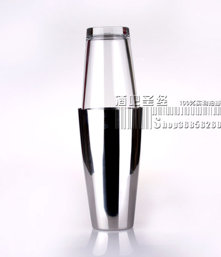 美式摇酒壶波斯顿摇酒壶厅杯调酒器扣杯调酒厅雪克壶鸡尾酒摇酒壶