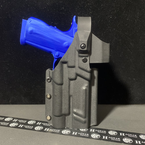 哈格Holster 带灯通用枪套 搭配天空森林/傲雷PL Turbo K板快拔套