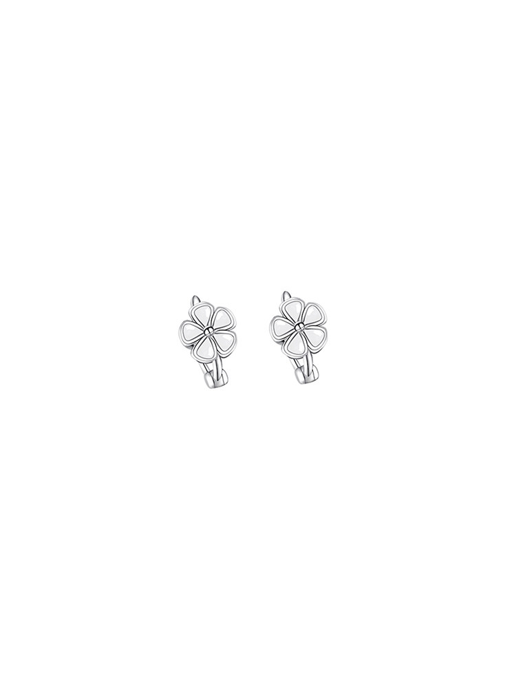 FLOWER EARRINGS 2023 NEW HIGH-END LIGHT LUXURY  STUD EARRINGS FOR WOMEN NICHE DESIGN SMALL DELICATE AND SIMPLE EARRINGS