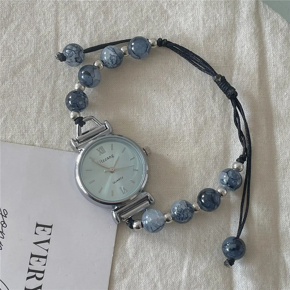 海蓝系列小众艺术高颜值手链手表