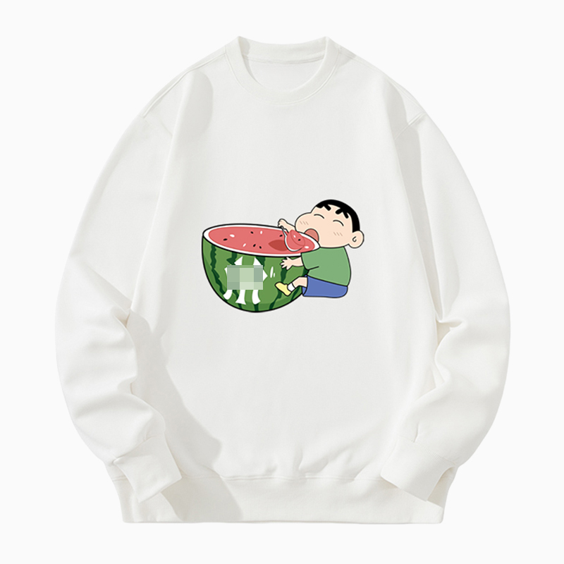 MY卫衣男女秋冬上衣简约宽松印花长袖潮流情侣装学生休闲套头上衣