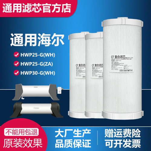 适配于海尔全屋中央管道机净水器HWP25-G(WH)/(ZA)/30-G通用滤芯