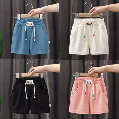 儿童运动短裤夏季薄款裤子