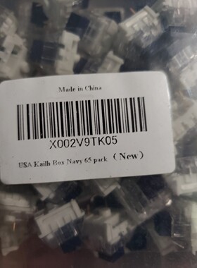数量 65 PK Kailh 盒开关海军蓝 RGB SMD 适用于机械游戏键盘 3