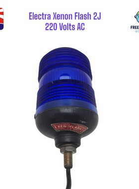Electra 2 J Xenon Blitz Blau 220 Volt AC. Hergestellt in EEC