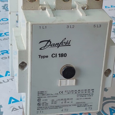 Contacteur Danfoss CI180 180A. 3Ples Bobine 220V 3Ples DANFO