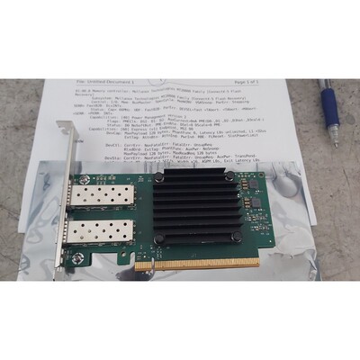 Mellanox NVidia MT28800 ConnectX-5 适配器 #1 提供!