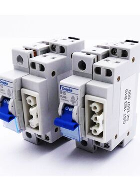 2x Doepke DLS 6i B10 Leitungsschutzschalter + GST 18i3 B10 A