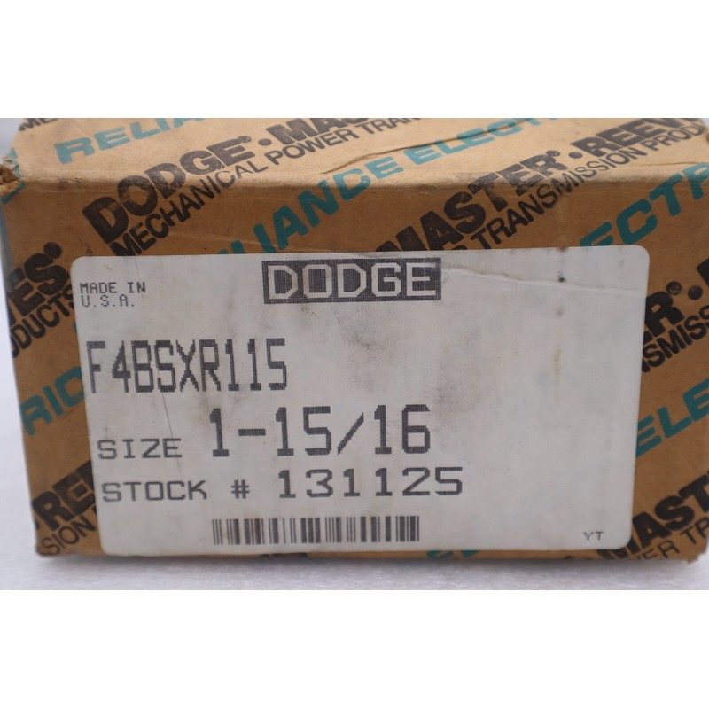 全新 开箱 道奇,F4B-SXR-115,法兰滚珠轴承 1-15/16 英寸库存 215