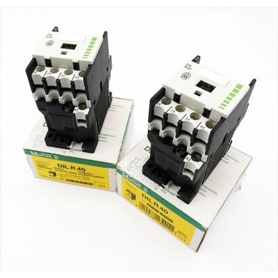 2x Kl?ckner-Moeller DIL R40 DILR40 220V 50Hz 240V 60Hz Hilfs
