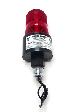 Tomar MicroStrobe 490S-120 红色。 适用于 12 VDC 到 80VDC。 1