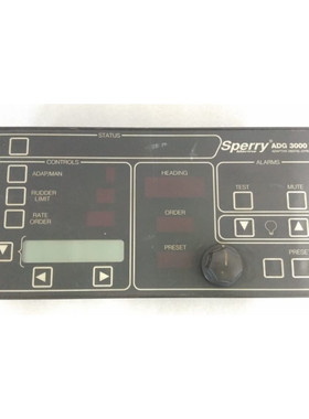 SPERRY MARINE ADG 3000 复古 STEERING CONTROL DISPLAY ASSEMBL