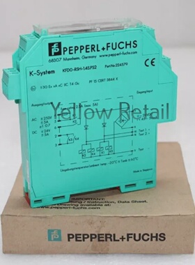 PEPPERLFUCHS KFD0RSH1.4S.PS2 SAFETY BARRIER 224579